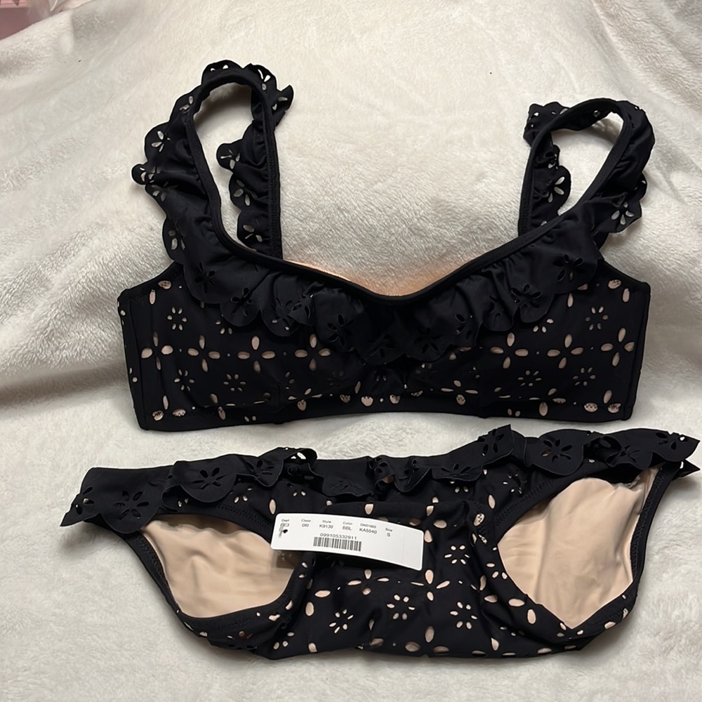 NWT J. Crew ruffle swimsuit - Cute!!!